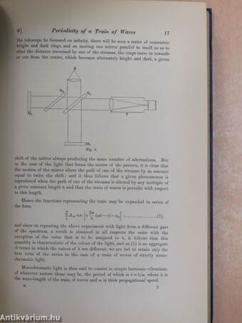 The analytical theory of light