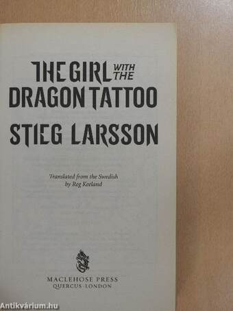 The Girl with the Dragon Tattoo