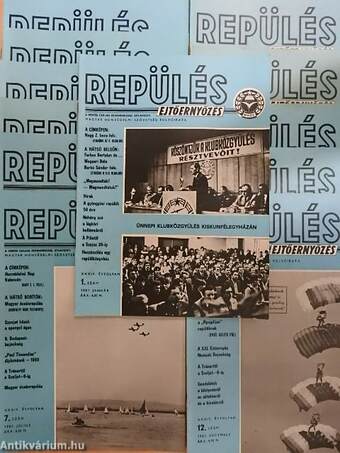 Repülés-ejtőernyőzés 1981. január-december