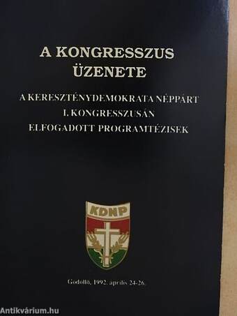 A Kongresszus üzenete