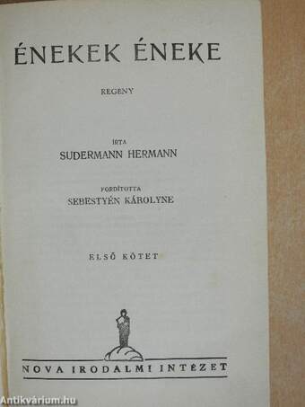 Énekek éneke I-II.