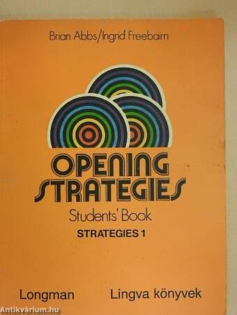 Opening Strategies - Students' Book/Workbook