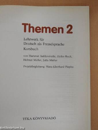 Themen 2 - Kursbuch