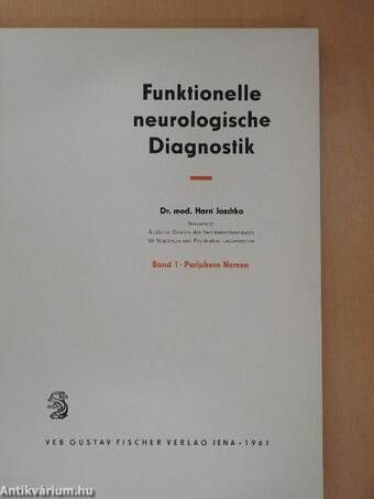 Funktionelle neurologische Diagnostik 1.