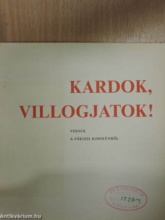 Kardok, villogjatok! - lemezzel