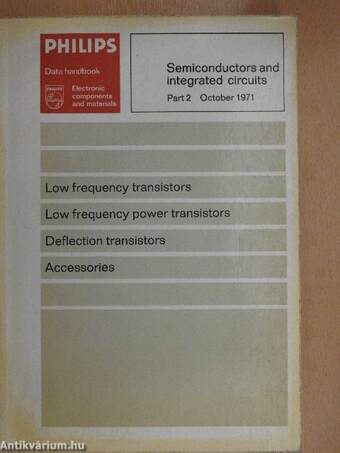 Semiconductors and Integrated Circuits Oktober 1971