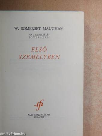 Első személyben