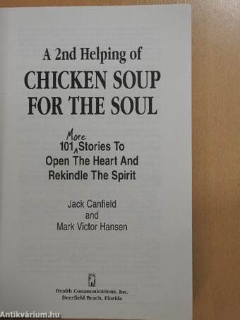 A 2nd Helping of Chicken Soup for the Soul