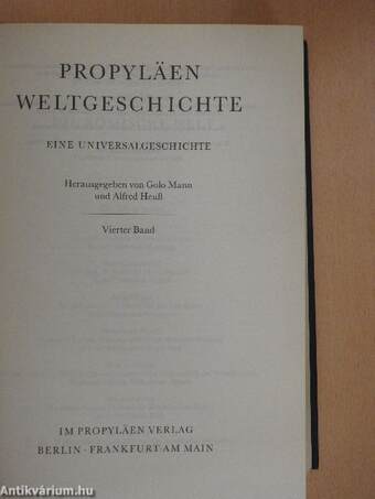 Propyläen weltgeschichte 4.