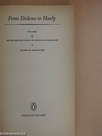 From Dickens to Hardy