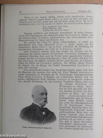 Wiener Schachzeitung 1909. januar-dezember