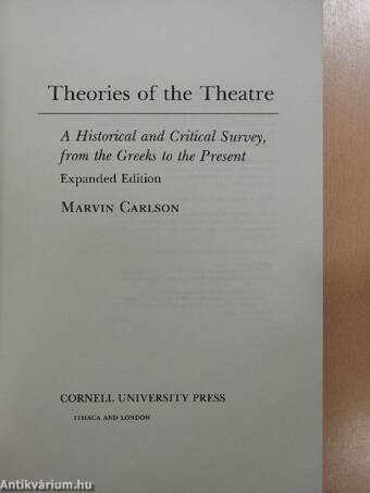 Theories of the Theatre