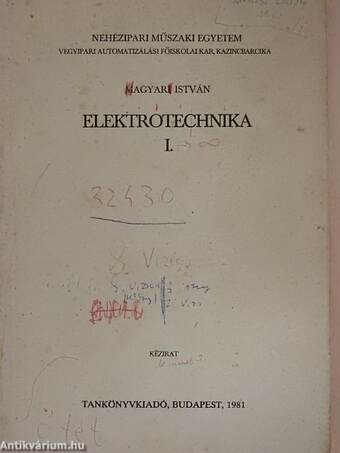 Elektrotechnika I.