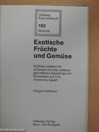 Exotische Früchte und Gemüse