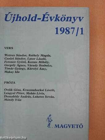 Újhold-Évkönyv 1987/1