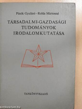 Társadalmi-gazdasági tudományok irodalomkutatása