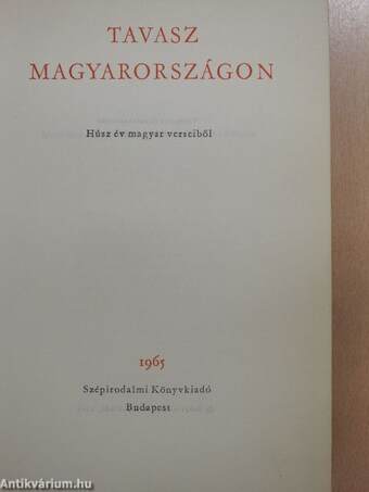 Tavasz Magyarországon