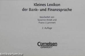 Kleines Lexikon der Bank- und Finanzsprache