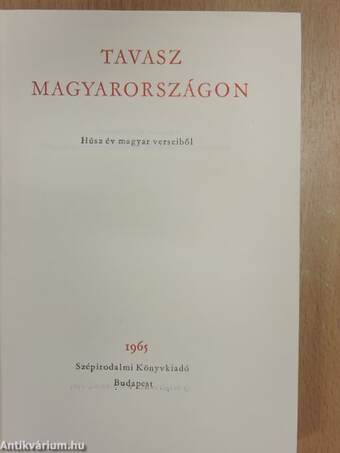 Tavasz Magyarországon