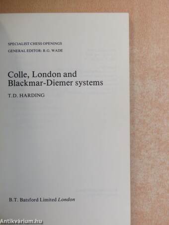 Colle, London and Blackmar-Diemer systems