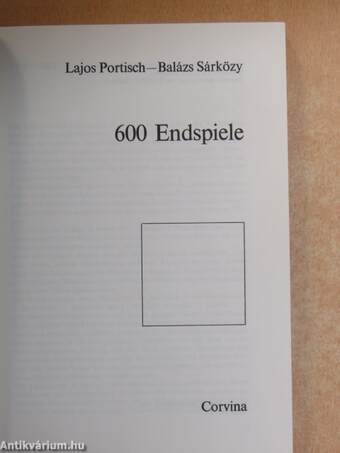 600 Endspiele