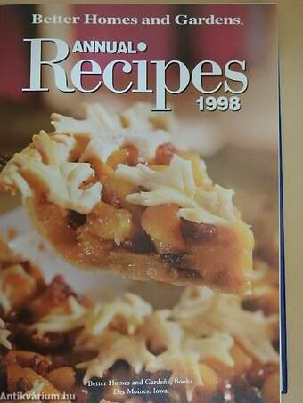 Better Homes and Gardens Annual Recipes 1998