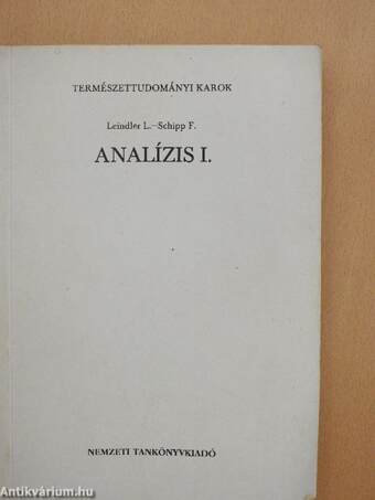 Analízis I.