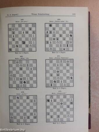 Wiener Schachzeitung 1901-1903. januar-dezember
