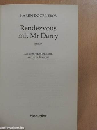 Rendezvous mit Mr Darcy