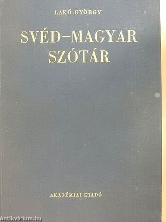 Svéd-magyar szótár