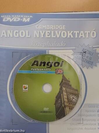 Cambridge angol nyelvoktató középhaladó - DVD-vel