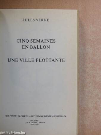 Cinq semaines en ballon