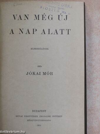 "75 kötet a Jókai Mór összes művei sorozatból (nem teljes sorozat)"/Jókai Mór hátrahagyott művei 1-10.