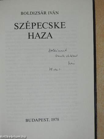 Szépecske haza (dedikált példány)