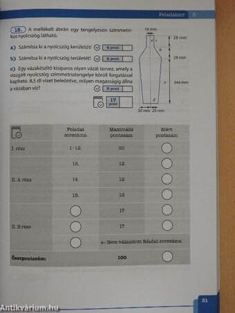 15 próbaérettségi matematikából