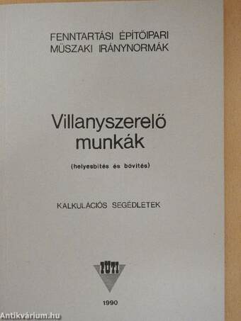 Villanyszerelő munkák