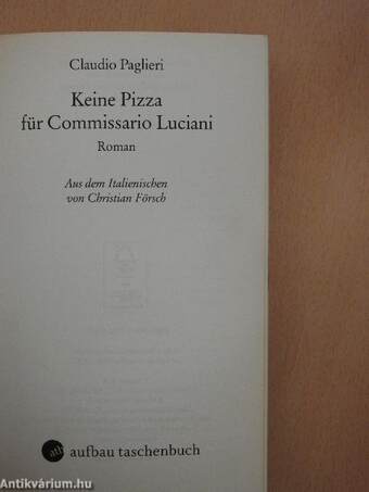 Keine Pizza für Commissario Luciani