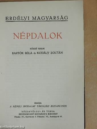 Népdalok