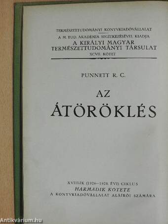 Az átöröklés