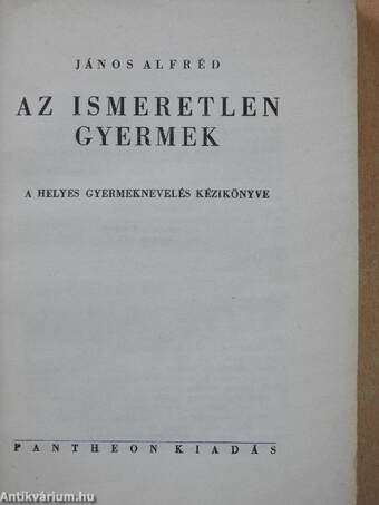 Az ismeretlen gyermek