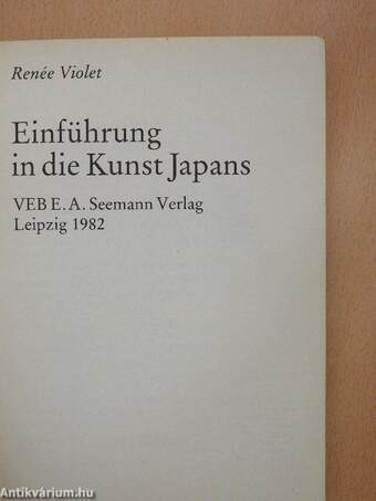 Einführung in die Kunst Japans