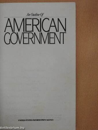 An Outline of American Government