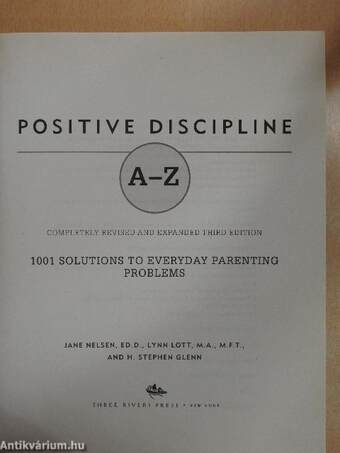 Positive Discipline A-Z