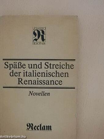 Spässe und Streiche der italienischen Renaissance