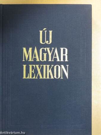 Új magyar lexikon 1-6./Kiegészítő kötet (1962-1980)