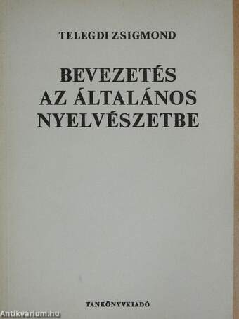 Bevezetés az általános nyelvészetbe