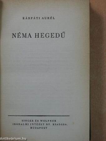 Néma hegedű