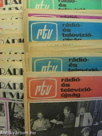 Rádió- és televízióújság 1989. január-december