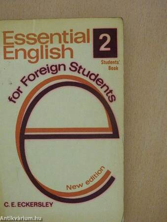 Essential English for Foreign Students 2. - Student's Book