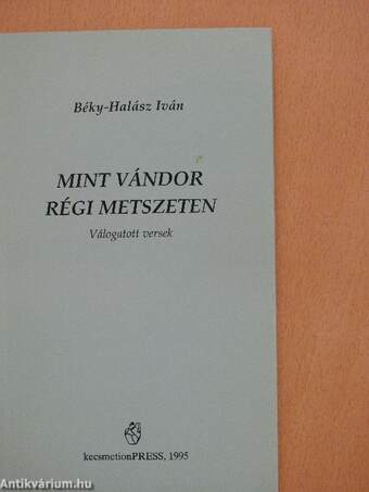 Mint vándor régi metszeten